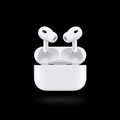 AirPods Pro Black Background Clean