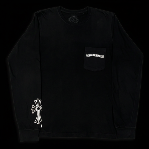 Chrome Hearts LS Black Background